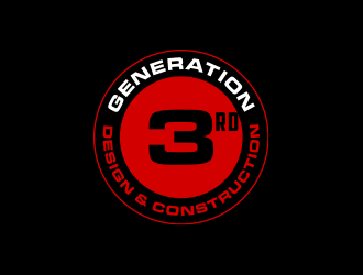3rd Generation Design & Construction  logo design by lexipej