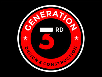 3rd Generation Design & Construction  logo design by Girly