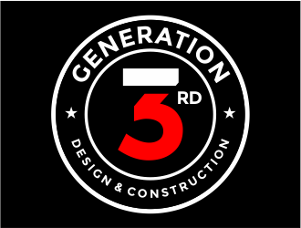 3rd Generation Design & Construction  logo design by Girly