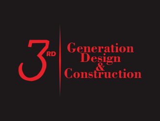 3rd Generation Design & Construction  logo design by Greenlight