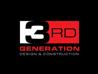 3rd Generation Design & Construction  logo design by REDCROW