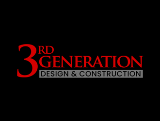 3rd Generation Design & Construction  logo design by kunejo