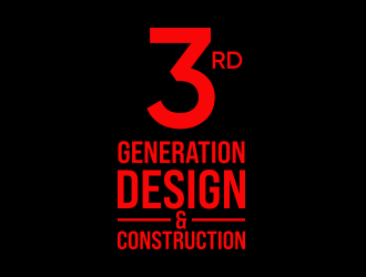 3rd Generation Design & Construction  logo design by keylogo
