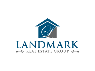 Landmark Real Estate Group logo design by alby