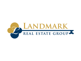 Landmark Real Estate Group logo design by lexipej