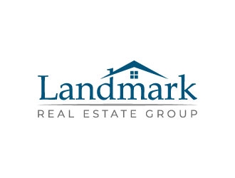Landmark Real Estate Group logo design by pixalrahul