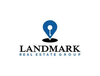 Landmark Real Estate Group logo design by coco