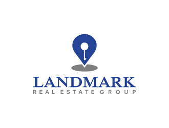 Landmark Real Estate Group logo design by coco
