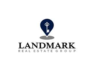 Landmark Real Estate Group logo design by coco