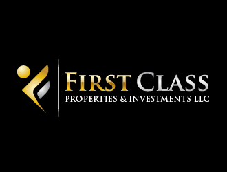 First Class Properties & Investments LLC logo design by Andrei P