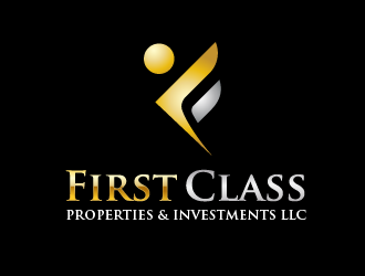 First Class Properties & Investments LLC logo design by Andrei P
