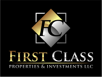 First Class Properties & Investments LLC logo design by cintoko