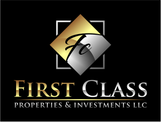 First Class Properties & Investments LLC logo design by cintoko