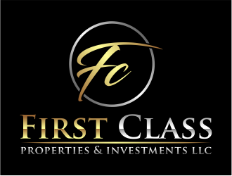 First Class Properties & Investments LLC logo design by cintoko