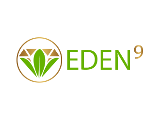 Eden Nine aka EDEN9 logo design by BeDesign