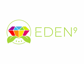Eden Nine aka EDEN9 logo design by mutafailan