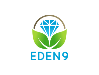 Eden Nine aka EDEN9 logo design by graphicstar