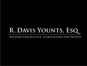 R. Davis Younts, Esq. logo design by sheilavalencia