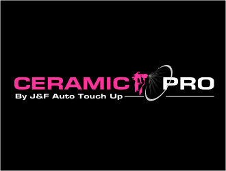 Ceramic pro by J&F Auto Touch Up logo design by bunda_shaquilla