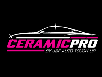 Ceramic pro by J&F Auto Touch Up logo design by THOR_
