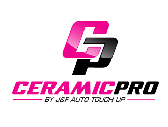 Ceramic pro by J&F Auto Touch Up logo design by THOR_