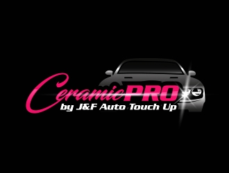 Ceramic pro by J&F Auto Touch Up logo design by Eliben