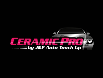 Ceramic pro by J&F Auto Touch Up logo design by Eliben