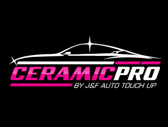 Ceramic pro by J&F Auto Touch Up logo design by THOR_