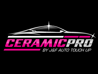 Ceramic pro by J&F Auto Touch Up logo design by THOR_