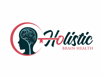 Holistic Brain Health logo design by mutafailan