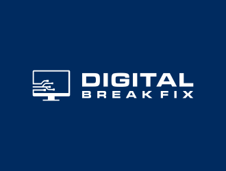 Digital Break Fix logo design by kaylee