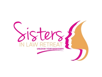 Sisters In Law Retreat logo design by Erasedink