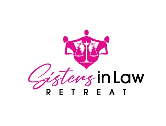 Sisters In Law Retreat logo design by jaize