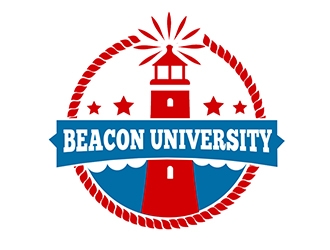 Beacon University logo design by PrimalGraphics