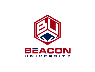 Beacon University logo design by santrie