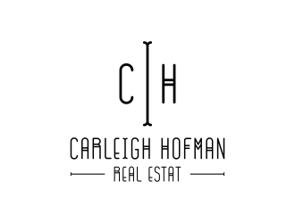 Carleigh Hofman Real Estate logo design by N3V4