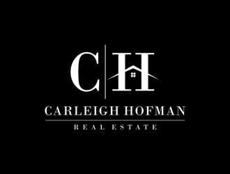 Carleigh Hofman Real Estate logo design by Abril