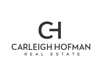 Carleigh Hofman Real Estate logo design by Andrei P