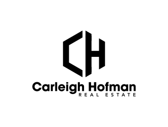 Carleigh Hofman Real Estate logo design by ingepro