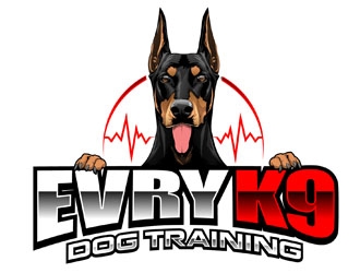 Evry K9 Dog Training logo design by DreamLogoDesign