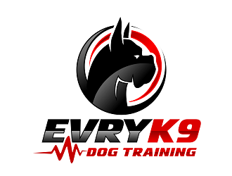 Evry K9 Dog Training logo design by haze