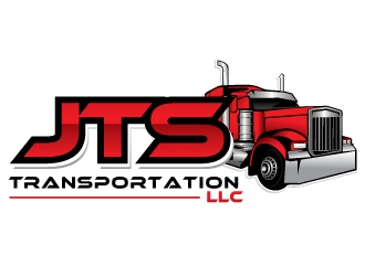 JTS Transportation LLC  logo design by REDCROW