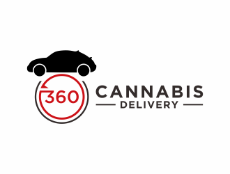 360 Cannabis Delivery logo design by checx