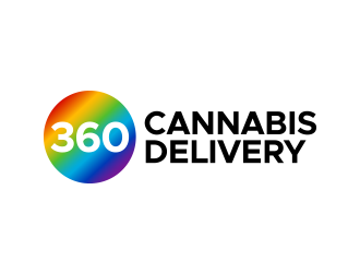 360 Cannabis Delivery logo design by lexipej