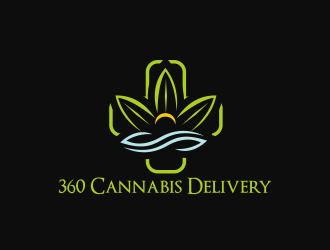 360 Cannabis Delivery logo design by Greenlight