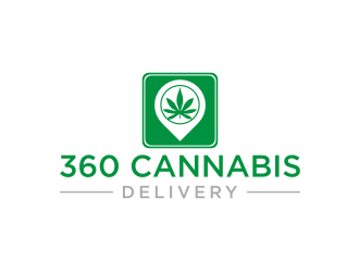 360 Cannabis Delivery logo design by vostre