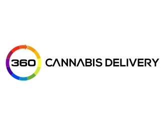 360 Cannabis Delivery logo design by onetm