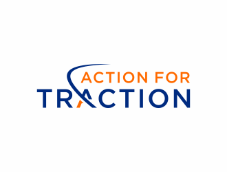 Action for Traction  logo design by checx