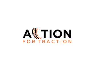 Action for Traction  logo design by oke2angconcept