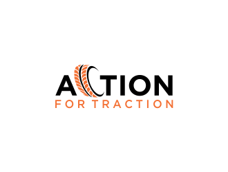 Action for Traction  logo design by oke2angconcept